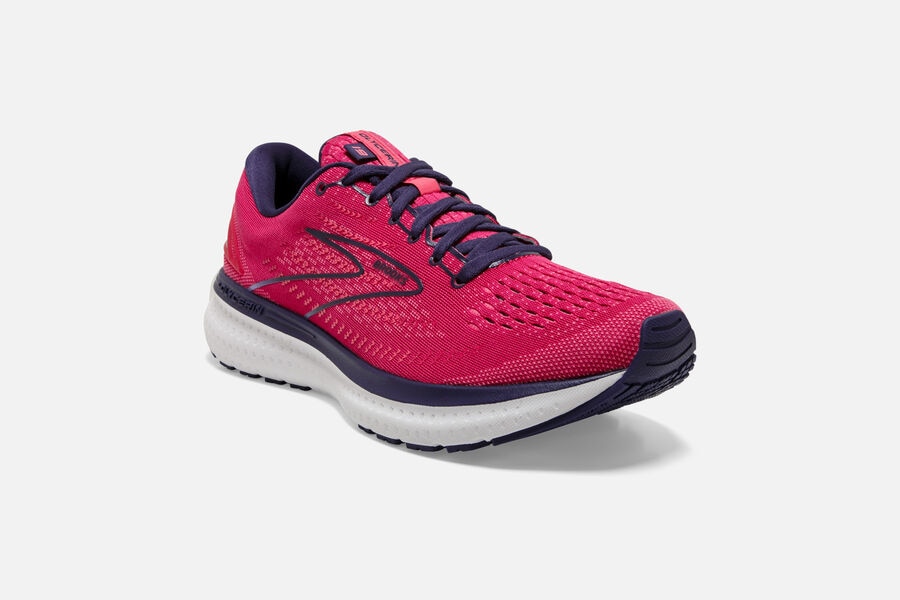 Brooks Glycerin 19 Road Löparskor Dam - Röda/Svarta - 5346-UNFZX